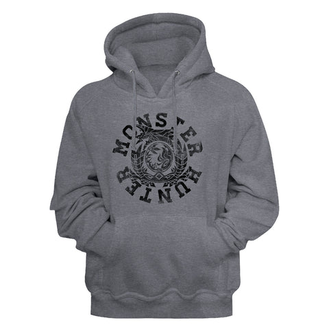 Monster Hunter Mh Circle Men's Sweatshirt With Hood