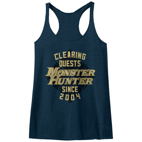 Monster Hunter Mh Since04 Women's Raw Edge Racerback