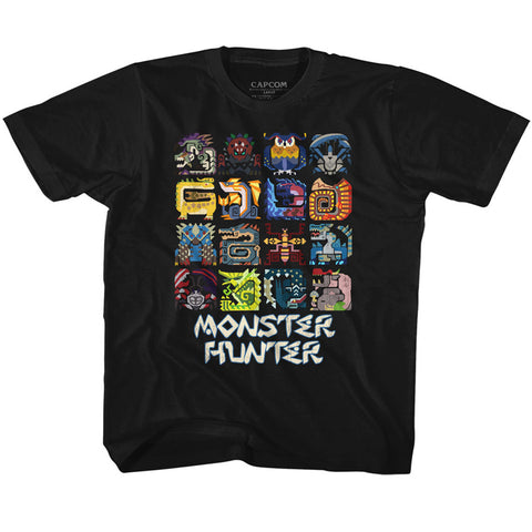 Monster Hunter Symbols Youth T-Shirt