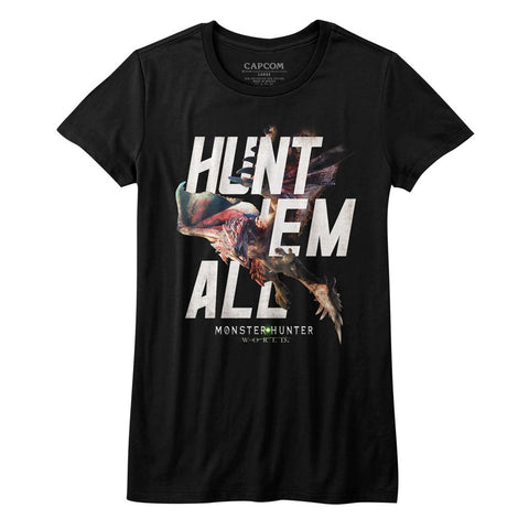 Monster Hunter Hunt Em All Women's T-Shirt