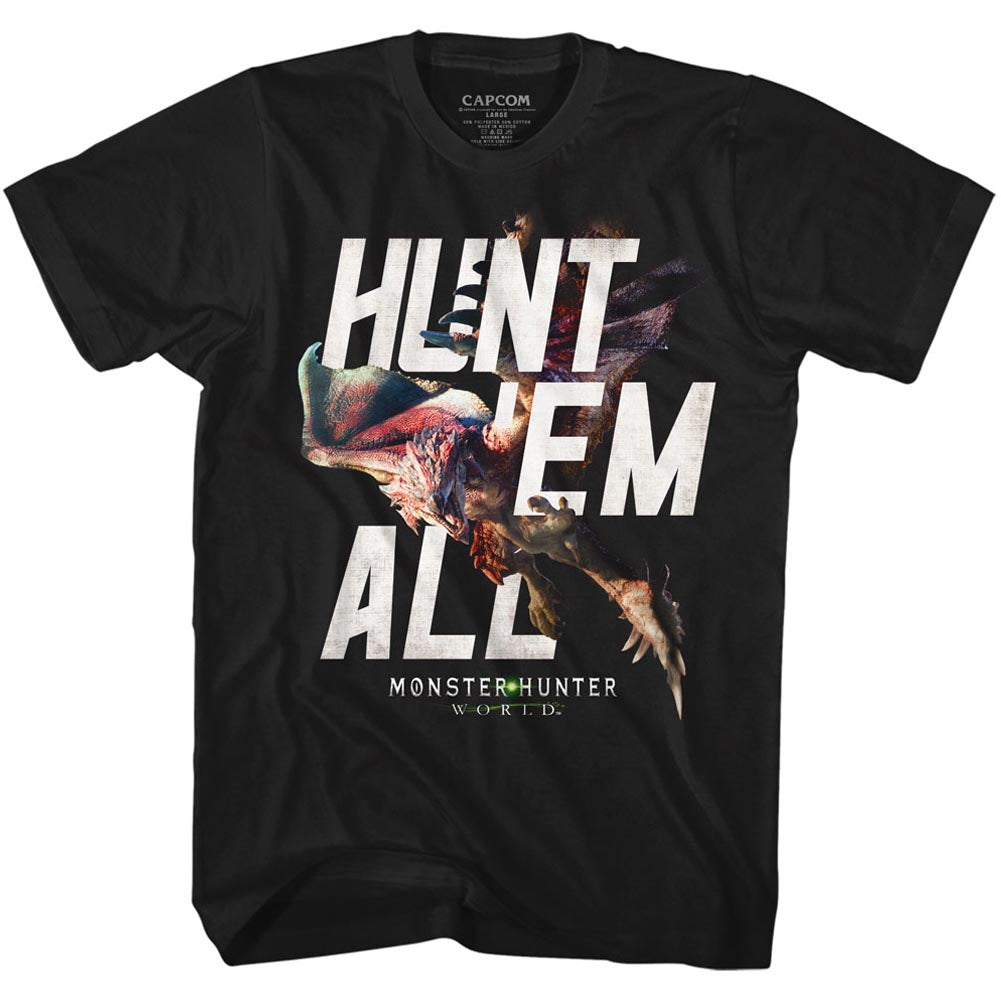 Monster Hunter Hunt Em All Men's T-Shirt