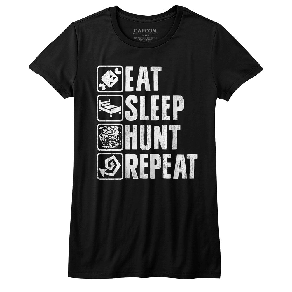 Monster Hunter Hunt Repeat Women's T-Shirt