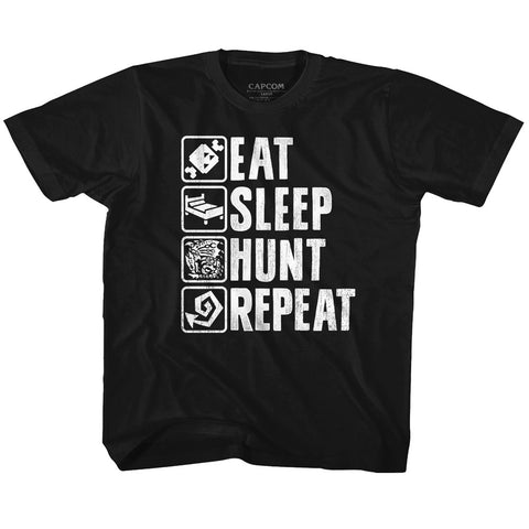Monster Hunter Hunt Repeat Toddler T-Shirt