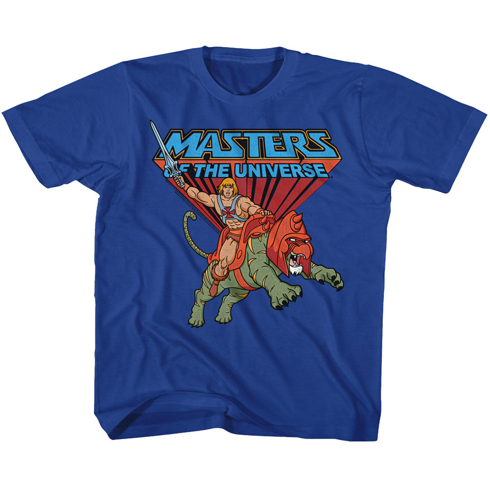 Masters Of The Universe Ride Into Battle Youth T-Shirt