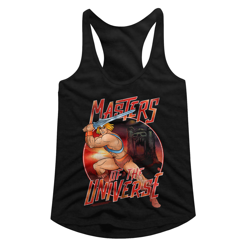 Masters Of The Universe Metal Of The Universe Ladies Racerback
