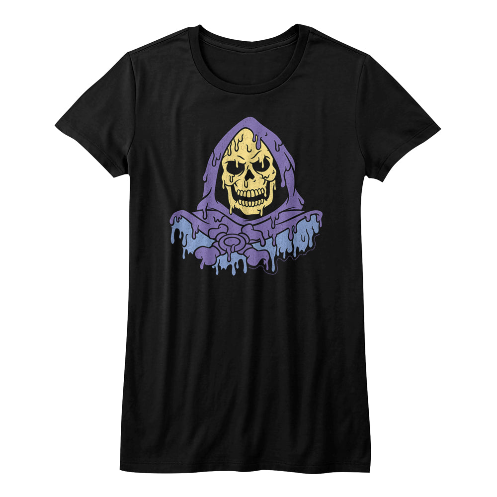 Masters Of The Universe Melty Skeletor Ladies T-Shirt