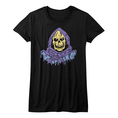 Masters Of The Universe Melty Skeletor Ladies T-Shirt