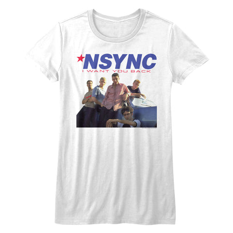 NSYNC Want You Back Ladies T-Shirt