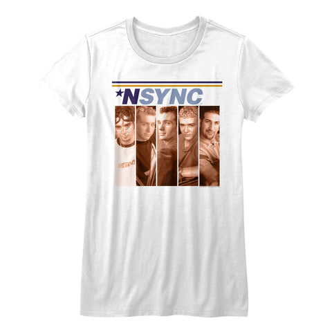 NSYNC Boxes Ladies T-Shirt