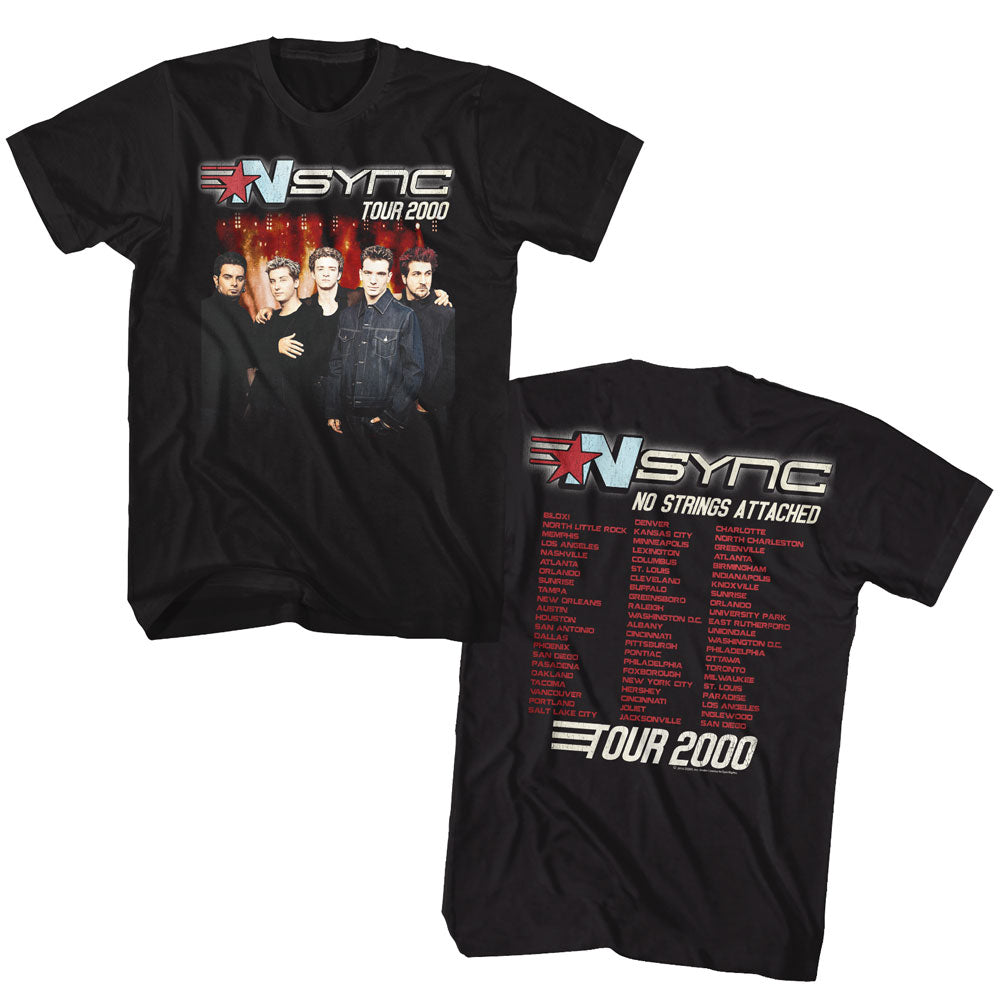 Nsync Tour2000 Adult T-Shirt