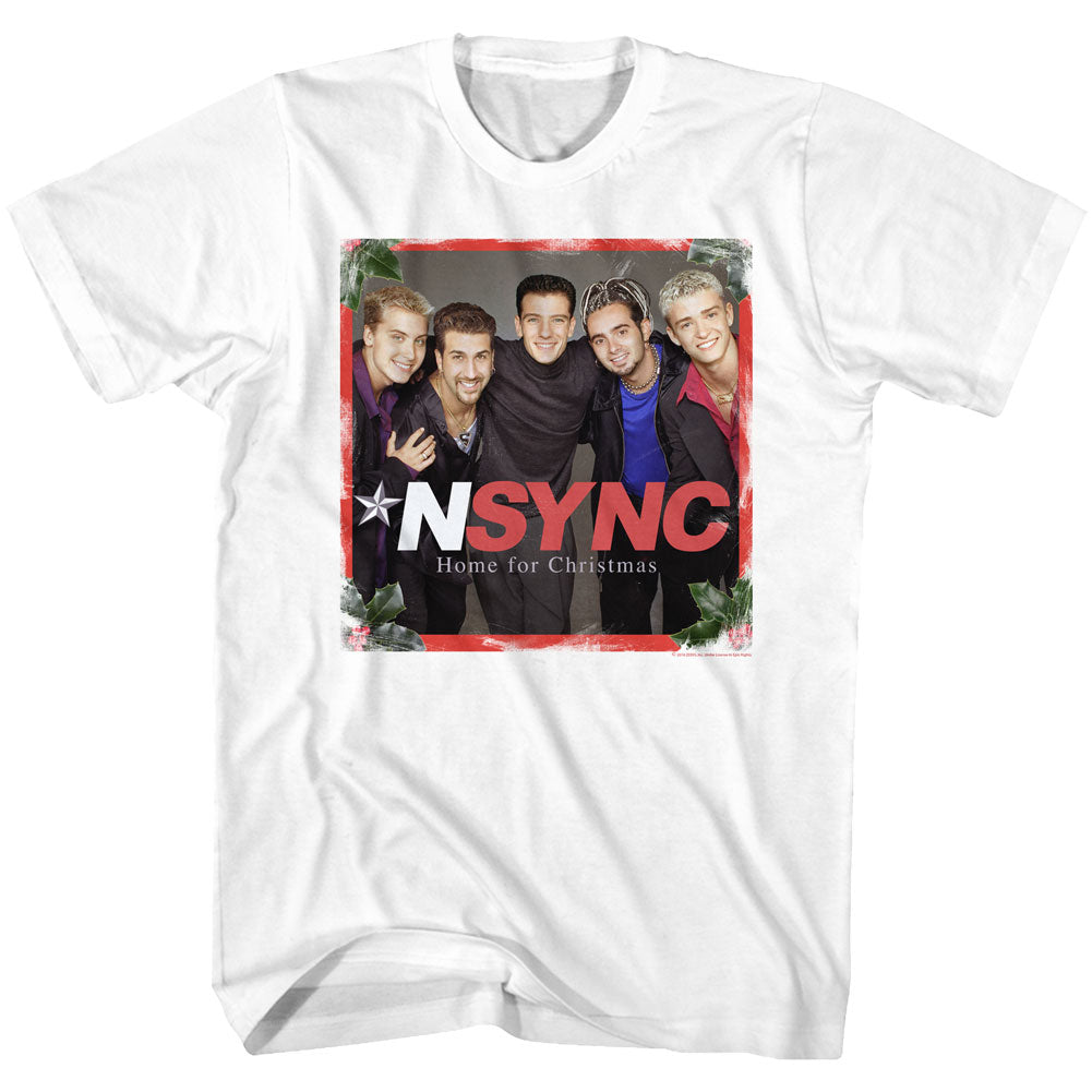 Nsync Home For Christmas Adult T-Shirt