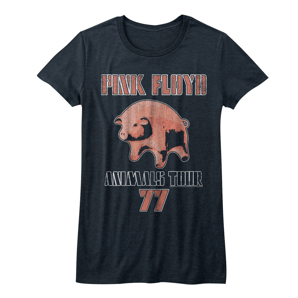 Pink Floyd Tour 77 Juniors T-Shirt
