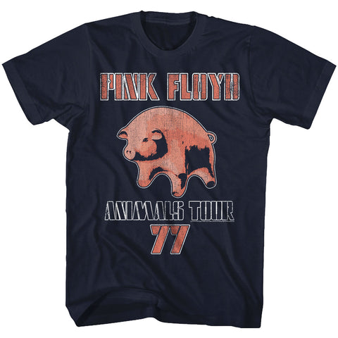 Pink Floyd Tour 77 Adult T-Shirt