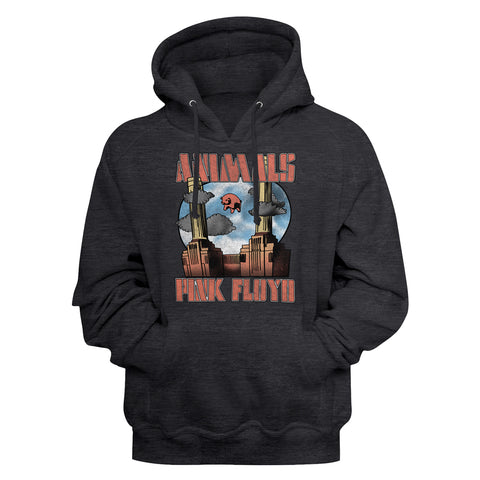 Pink Floyd Animals Adult SweaT-Shirt W/Hood