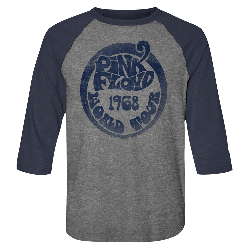Pink Floyd 1968 World Tour Adult Raglan