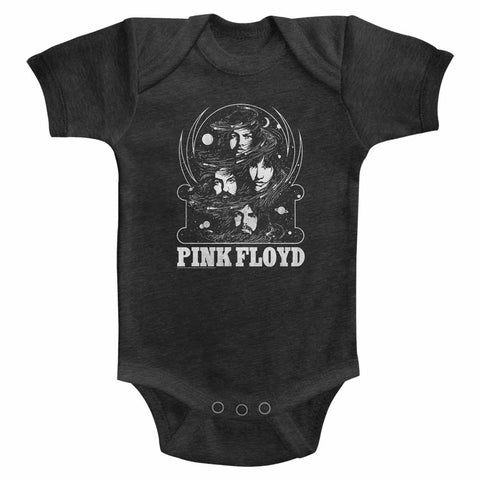 Pink Floyd Full Of Stars Infant Heather Bodysuit