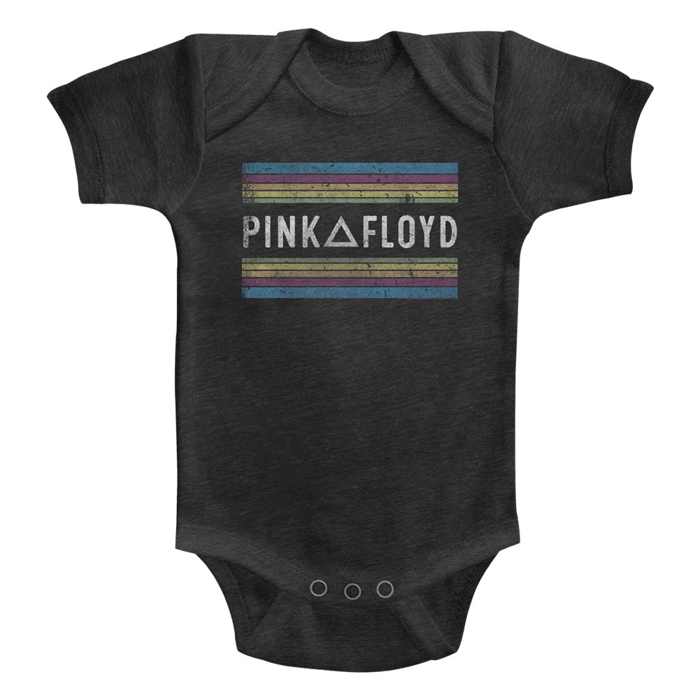 Pink Floyd Pink Floyd Rainbows Infant Heather Bodysuit