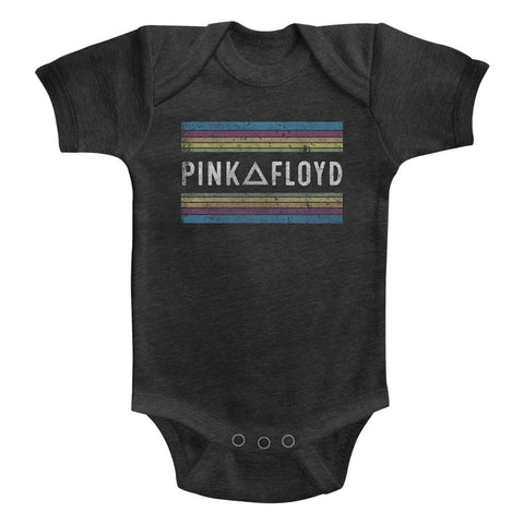 Pink Floyd Pink Floyd Rainbows Infant Heather Bodysuit