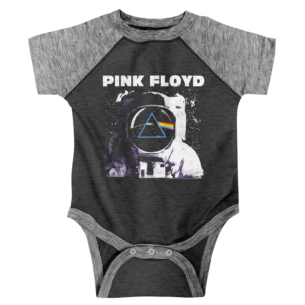 Pink Floyd Moon Infant Baseball Bodysuit