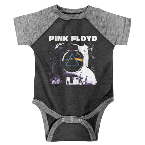 Pink Floyd Moon Infant Baseball Bodysuit