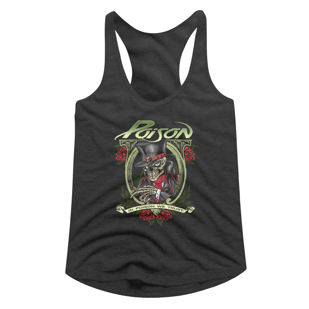 Poison In Poison We Trust Ladies Racerback