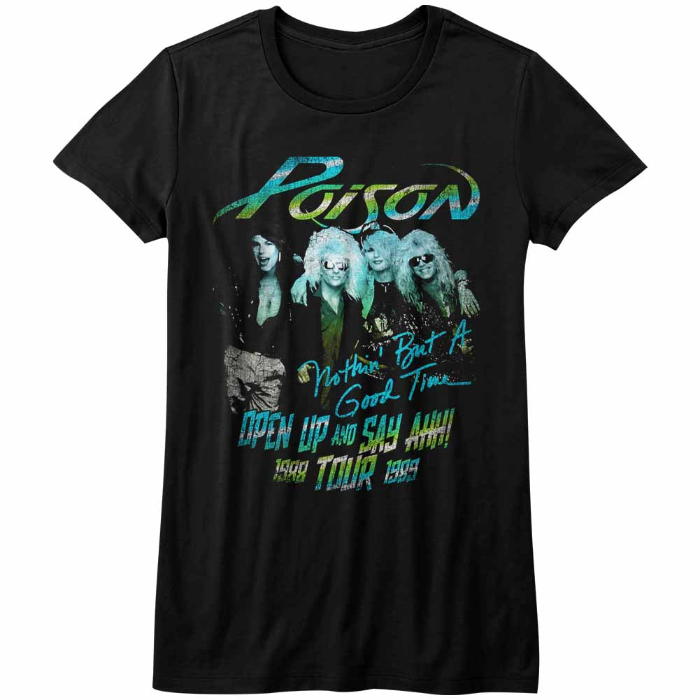 Poison Tour Shirt Ladies T-Shirt