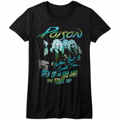 Poison Tour Shirt Ladies T-Shirt