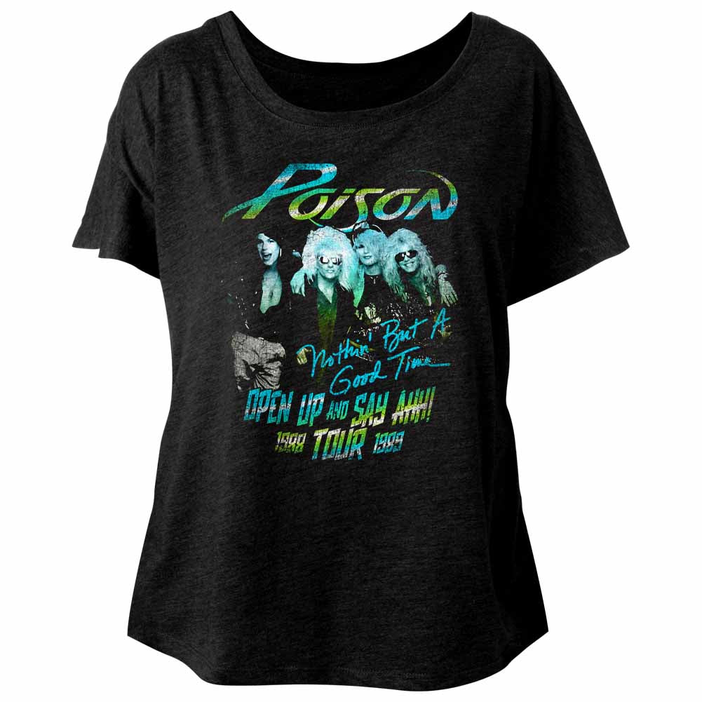 Poison Tour Shirt Ladies Dolman