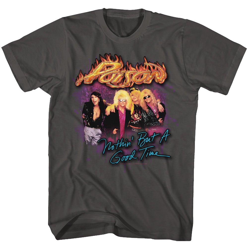 Poison Goodtimes Adult T-Shirt