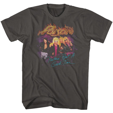 Poison Good Times Adult T-Shirt
