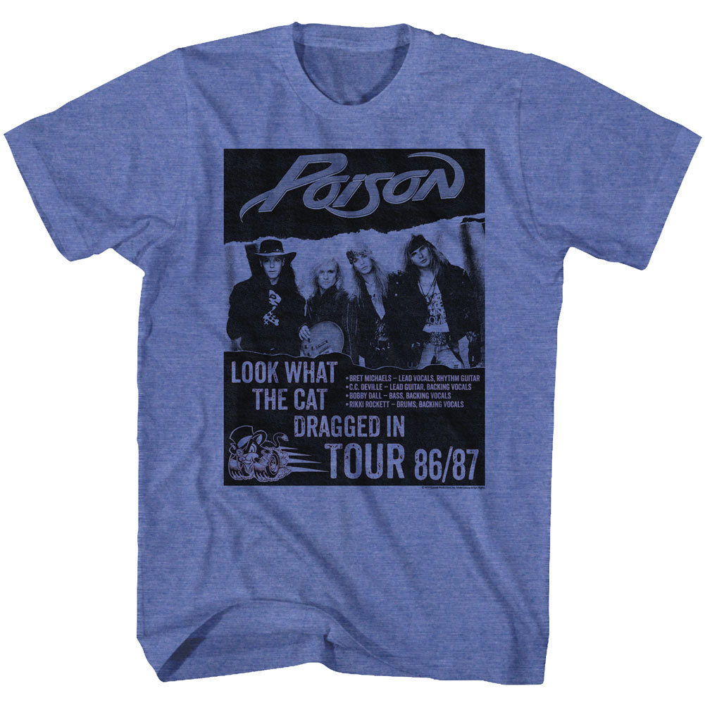 Poison Look What Tour Adult T-Shirt