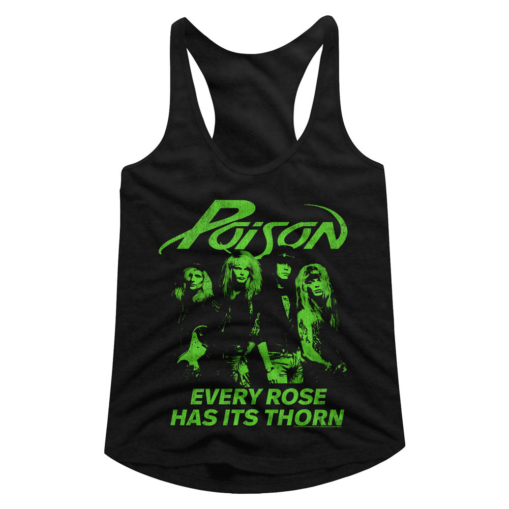 Poison Erhit Ladies Racerback