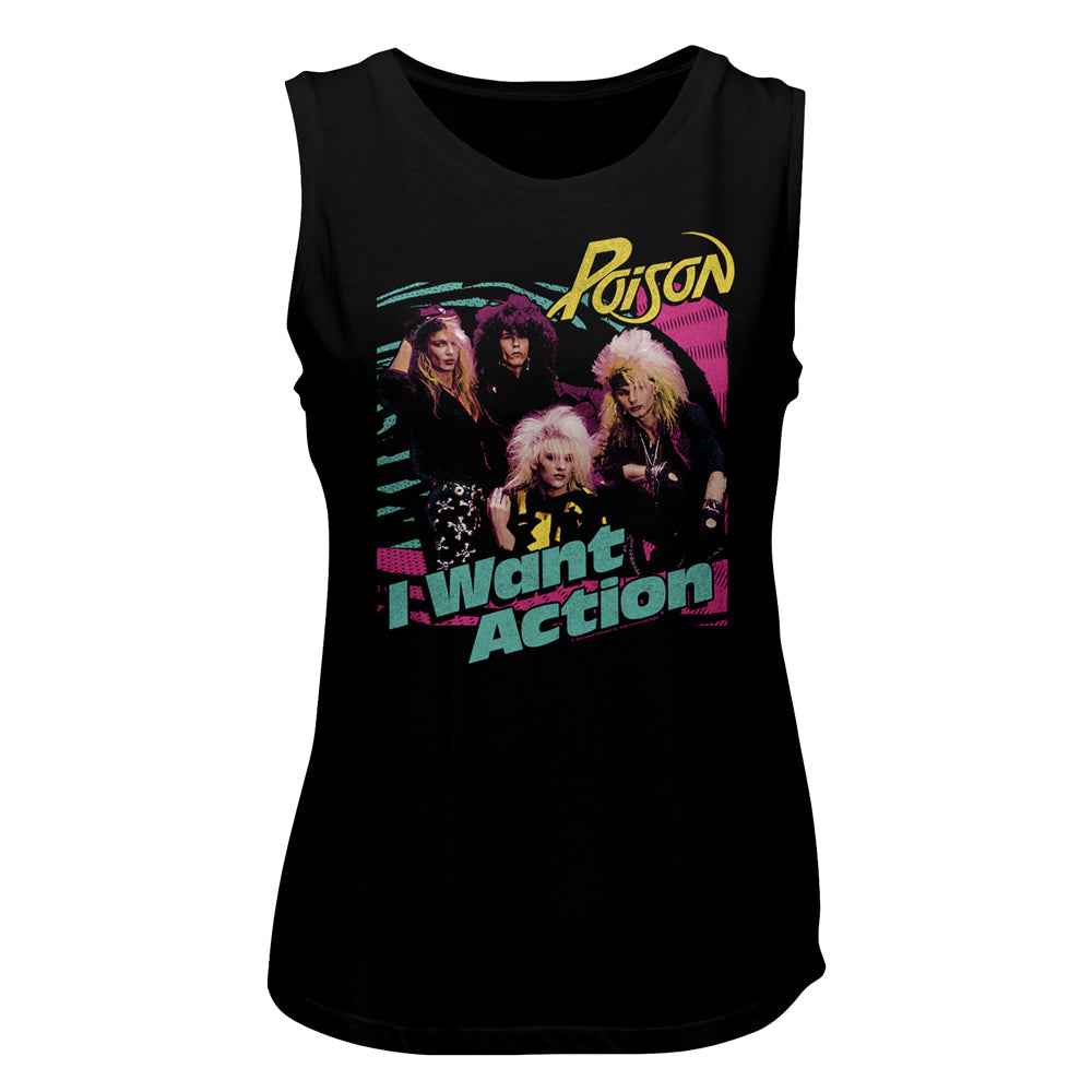 Poison Bright Action Ladies Tank