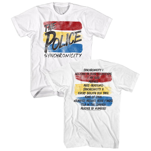 The Police Synchronicity Adult T-Shirt