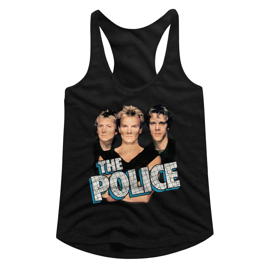 The Police Boys'N'Blue Ladies Racerback