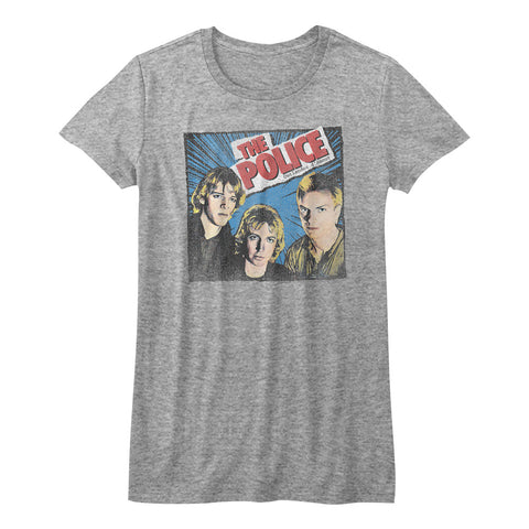 The Police Comic-Ish Juniors T-Shirt