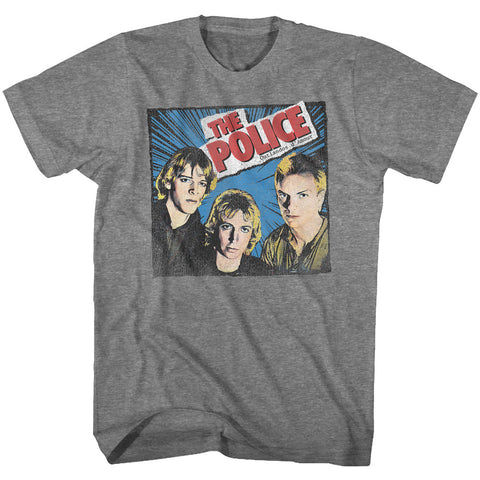 The Police Comic-Ish Adult T-Shirt