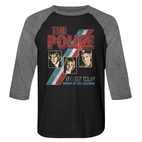 The Police Ghost In The Machine Adult Raglan