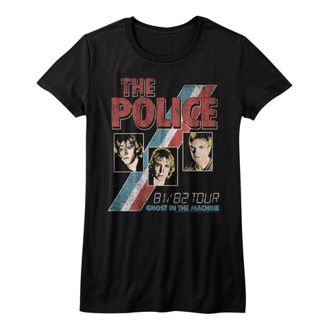 The Police Ghost In The Machine Ladies T-Shirt
