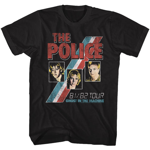 The Police Ghost In The Machine Adult T-Shirt