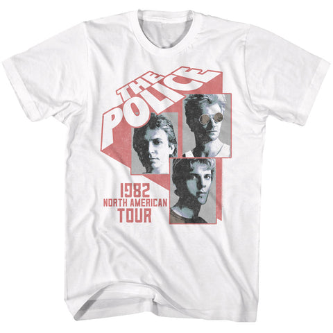The Police Na Tour Adult T-Shirt