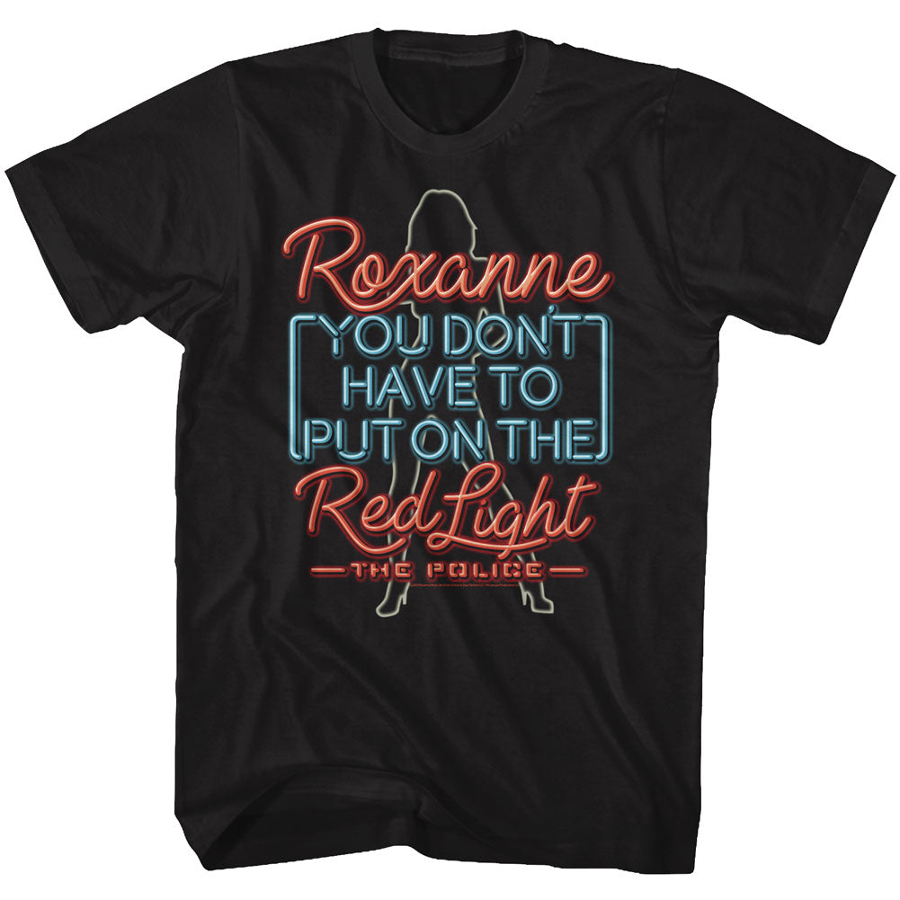 The Police Neon Roxanne Adult T-Shirt