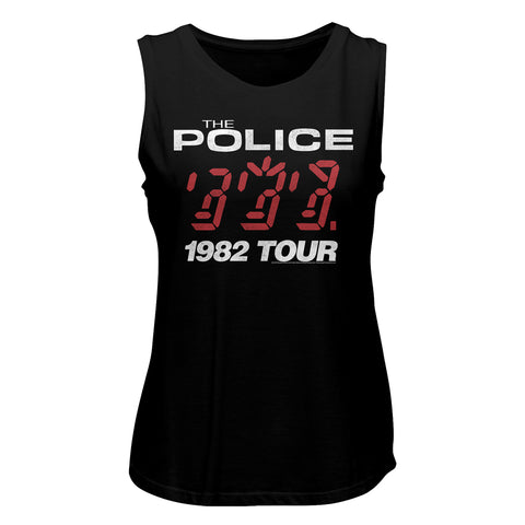 The Police 82 Tour Ladies Tank