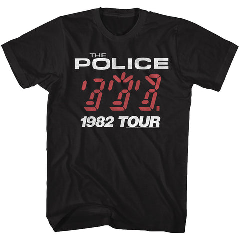 The Police 82 Tour Adult T-Shirt