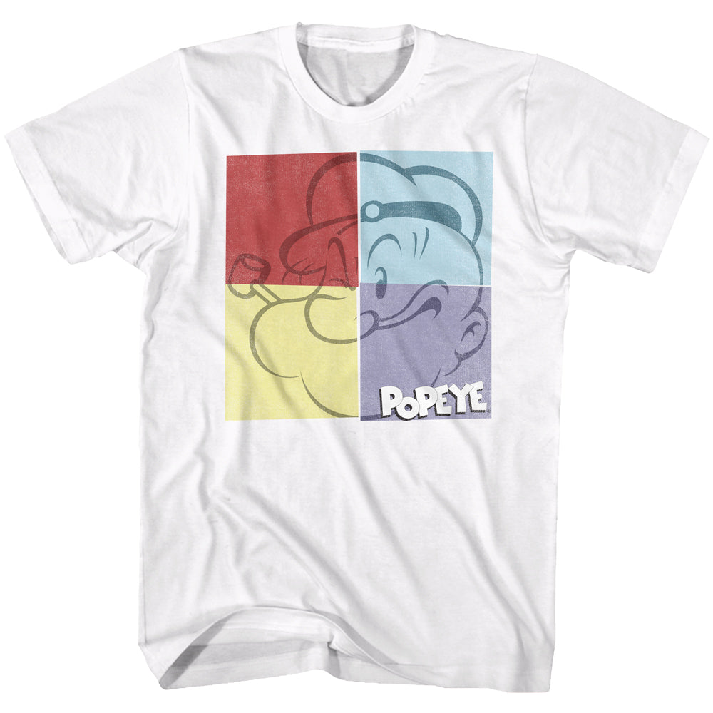 Popeye Popeye Square Men'S T-Shirt