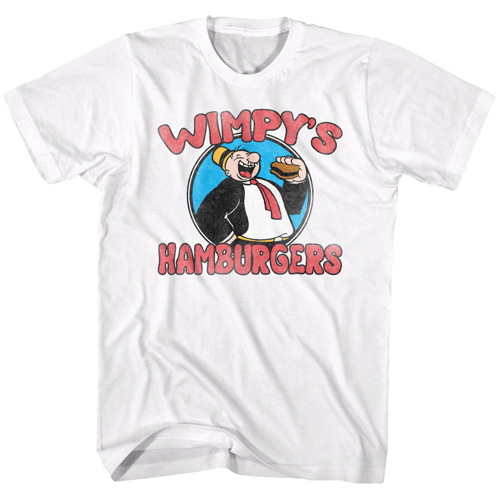 Popeye Wimpys Burgers Men'S T-Shirt
