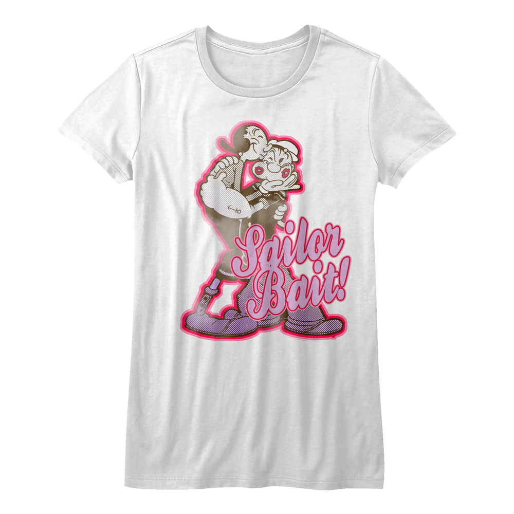 Popeye Sailor Bait Ladies T-Shirt