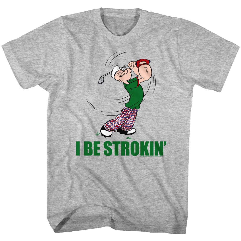 Popeye Strokin Men'S T-Shirt