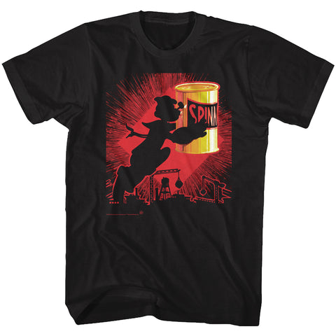 Popeye Silhouette Men'S T-Shirt