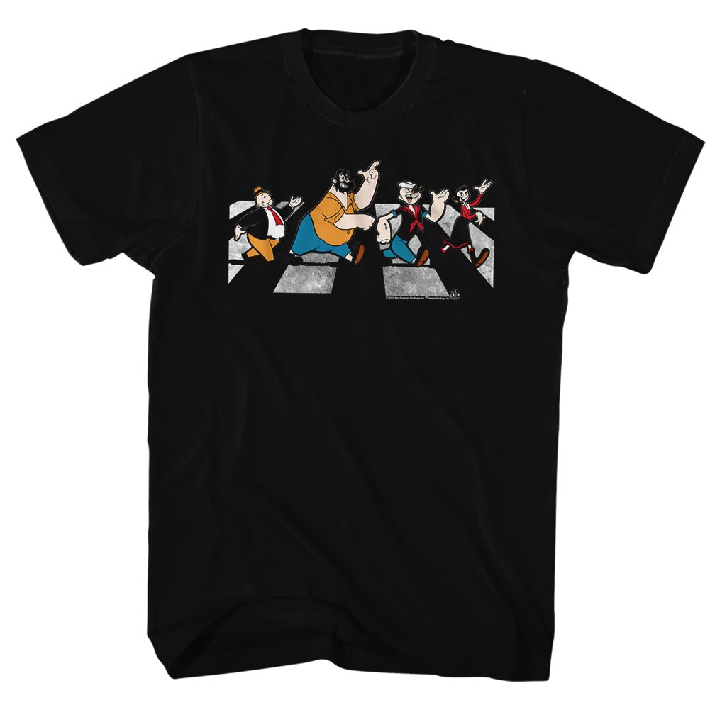 Popeye Crosswalk Men'S T-Shirt